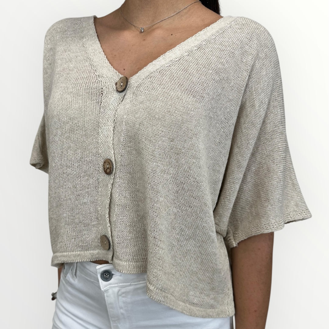 LOFT.73 - CARDIGAN MELOGRANO