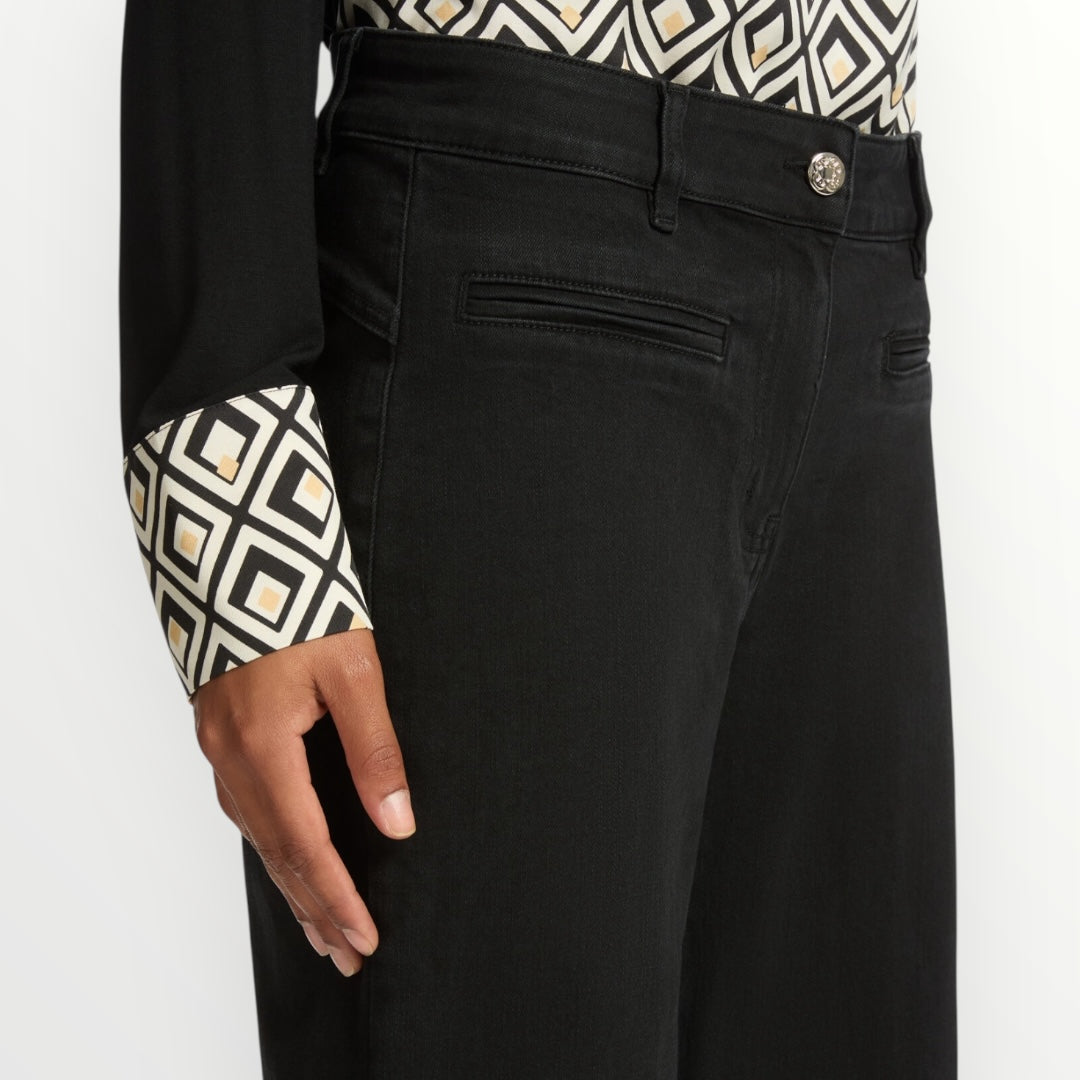 ELENA MIRO' - JEANS 5 TASCHE MARINIERE