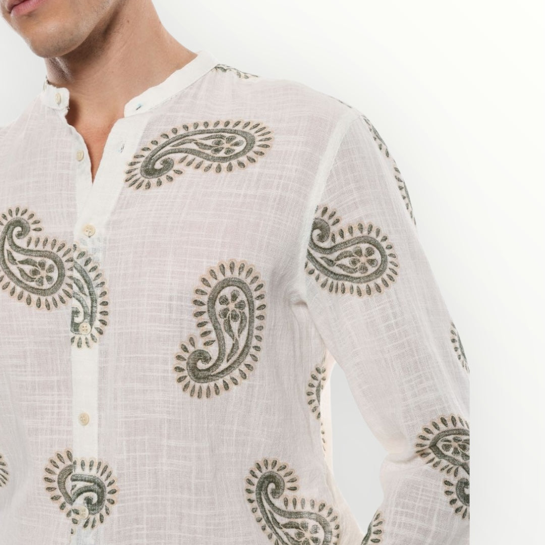 IMPERIAL - CAMICIA STAMPA BANDANA