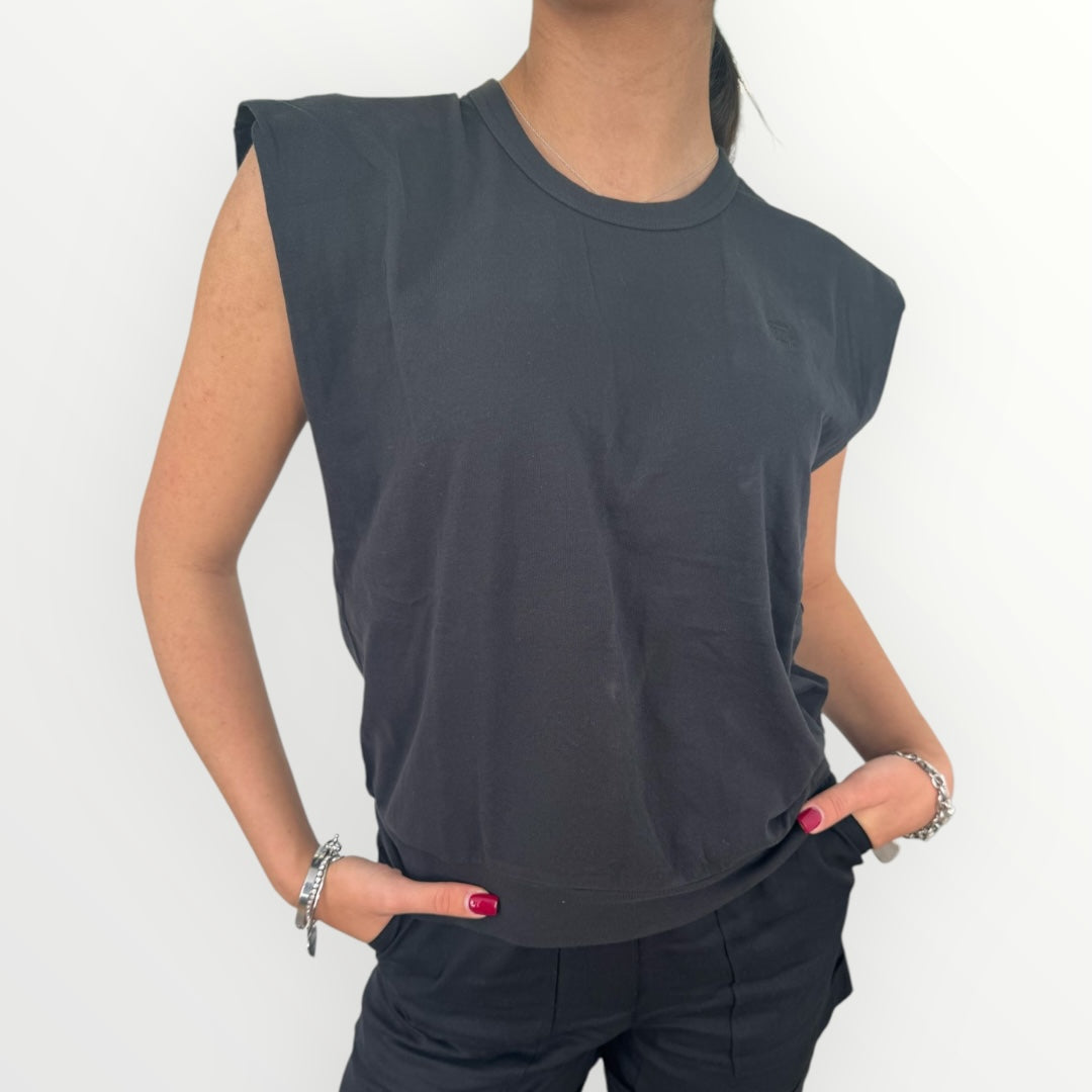 G-STAR RAW - T-SHIRT CON APERTURA SUL RETRO