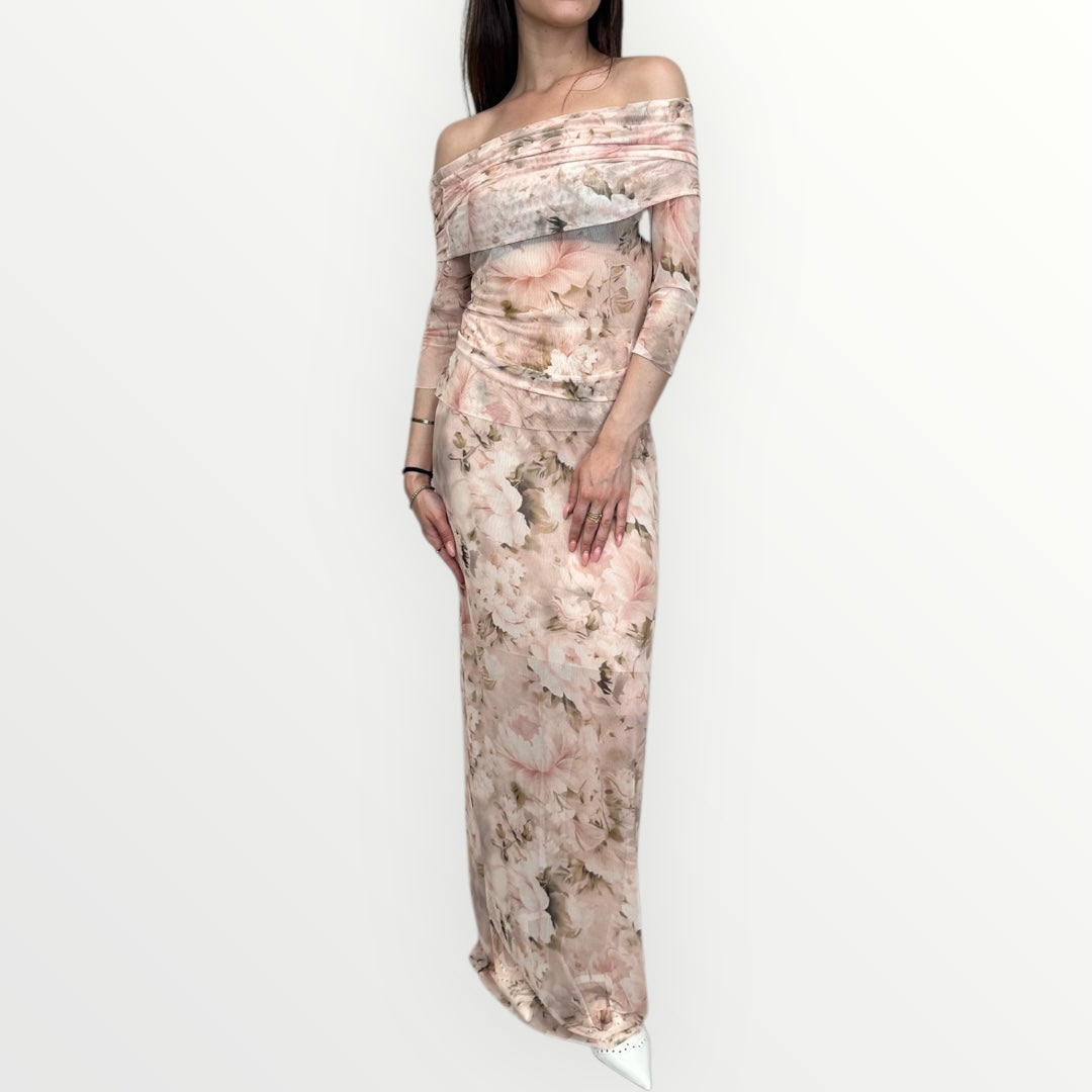 HAVEONE - MAGLIA A FANTASIA FLOREALE
