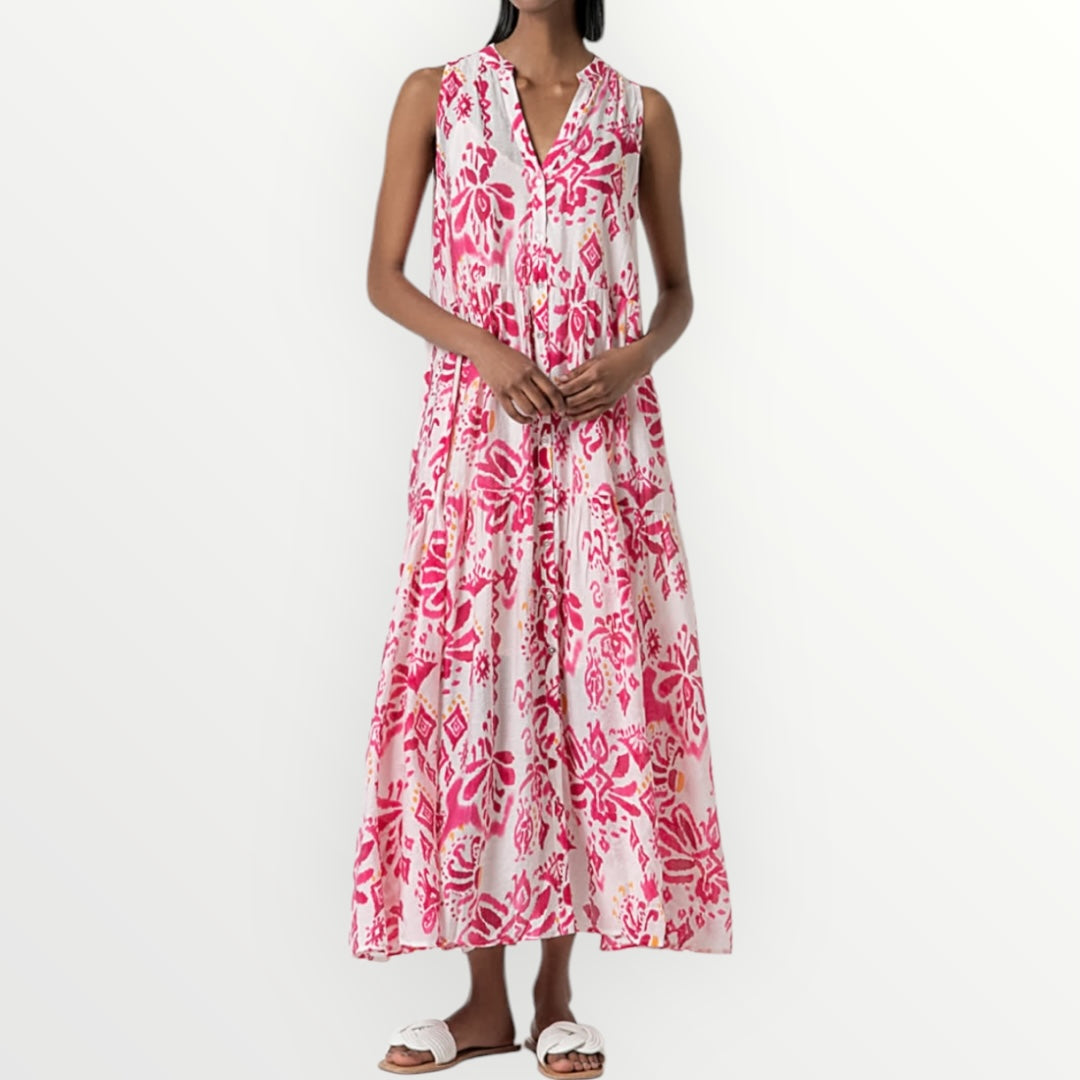 SURKANA - ABITO OVERSIZE STAMPATO