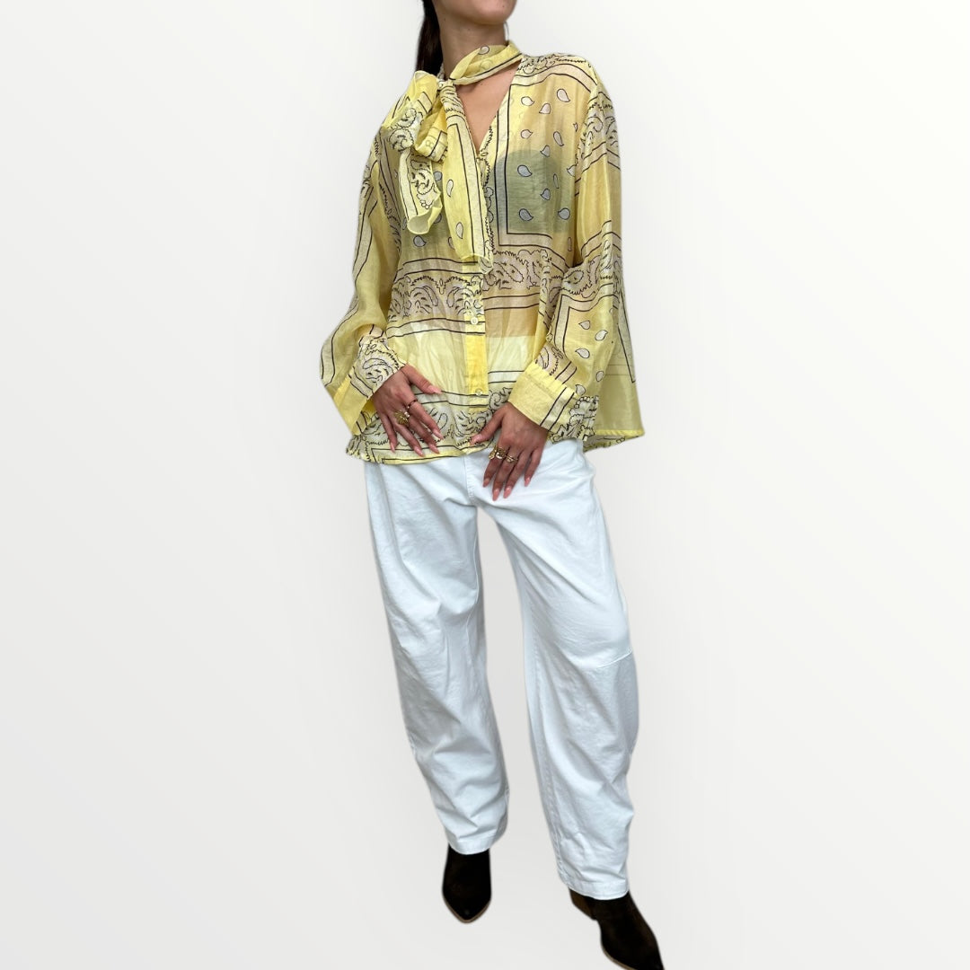 HAVEONE - CAMICIA STAMPA BANDANA