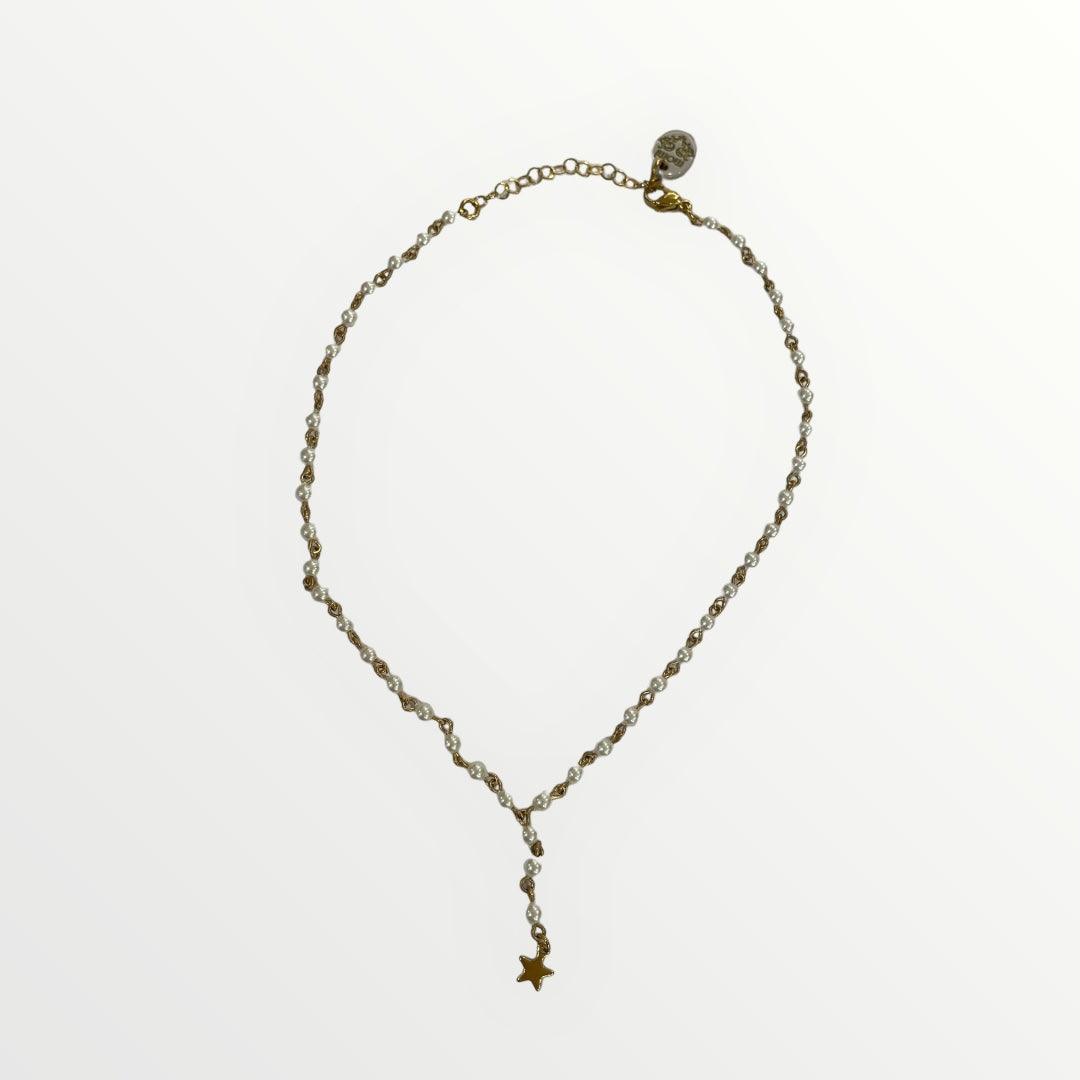 MOMI - COLLANA ROSARIO CORTO STELLA - LOFT.73
