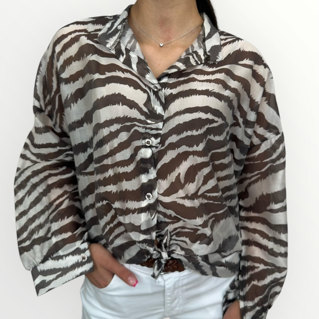 LOFT.73 - CAMICIA ZEBRA