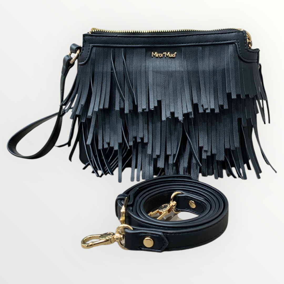MIMI' MUA' - BORSA CON FRANGE