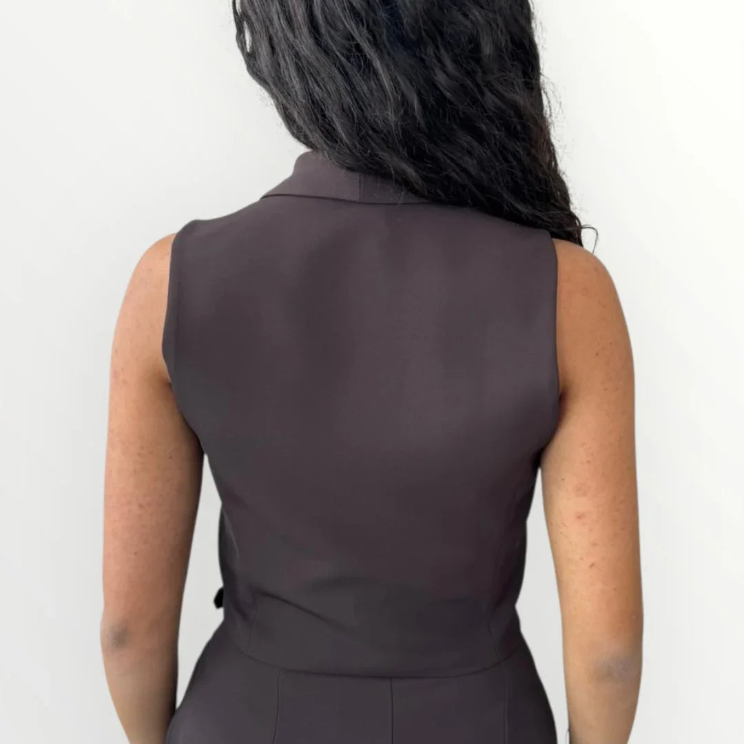 IMPERIAL - GILET CON REVER AMPIO
