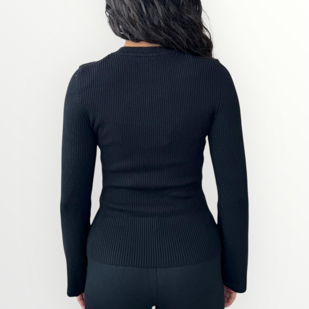 ONLY - MAGLIA A COSTINE