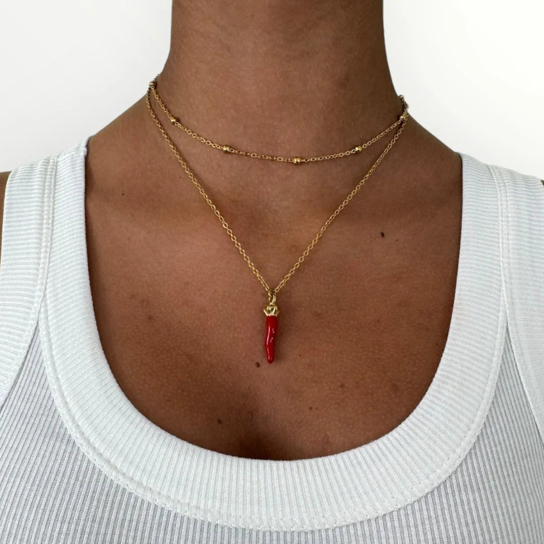 MOMI - COLLANA CORNETTO