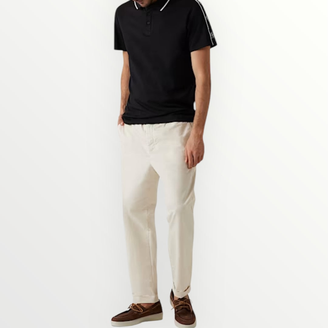 GUESS - POLO CON FINITURE A CONTRASTO