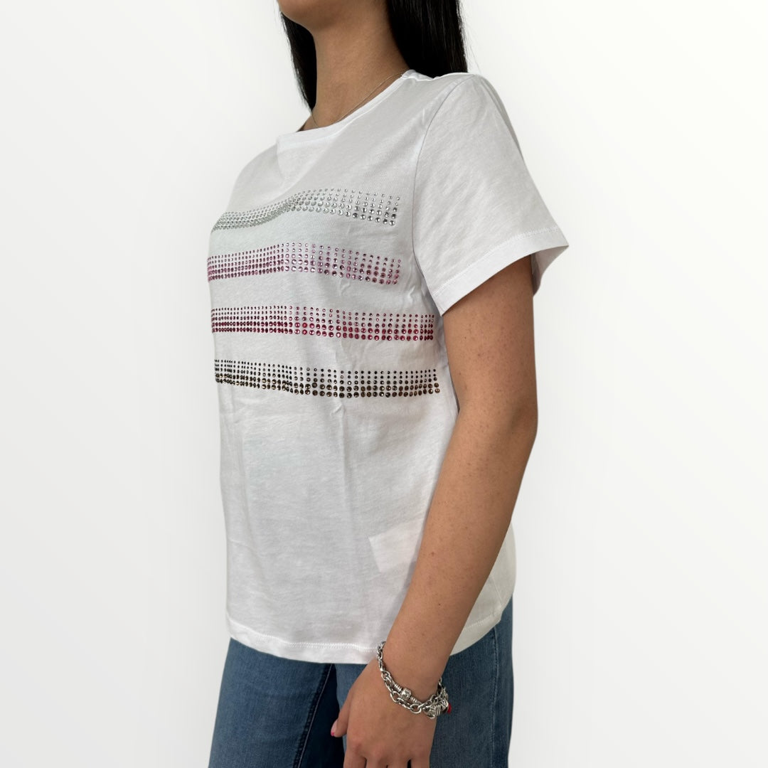 EMME MARELLA - T-SHIRT FOGLIA