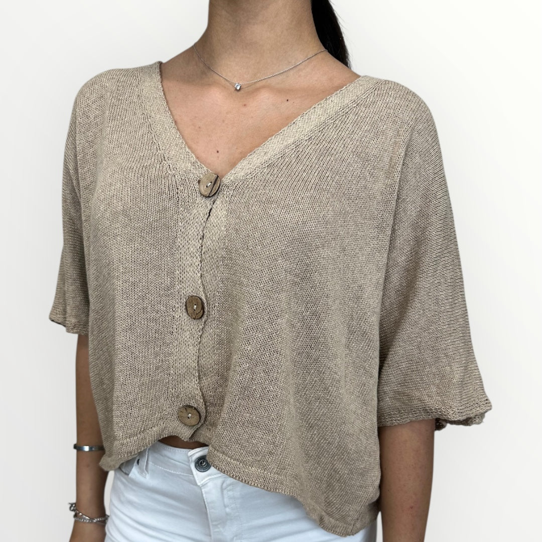 LOFT.73 - CARDIGAN MELOGRANO