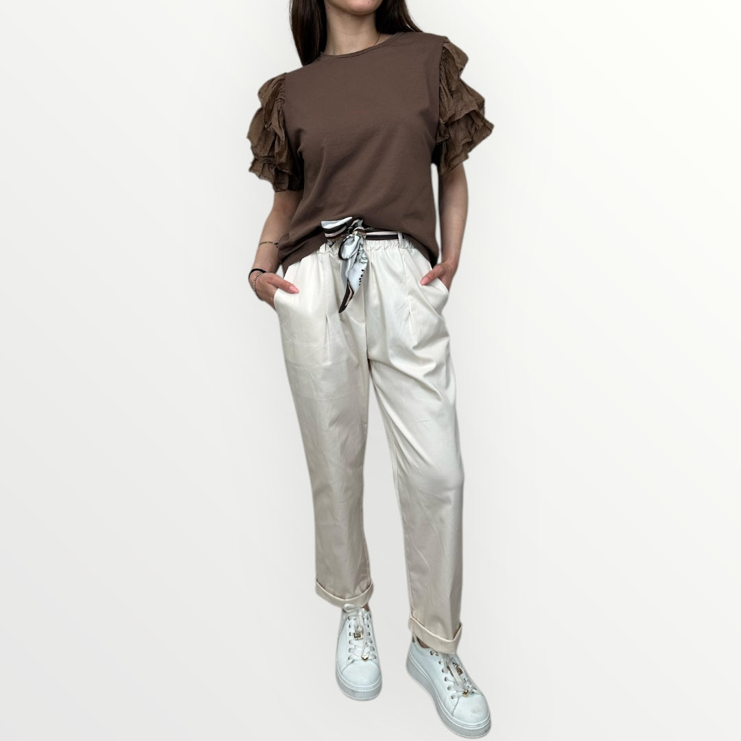 LOFT.73 - PANTALONE MIRTILLO