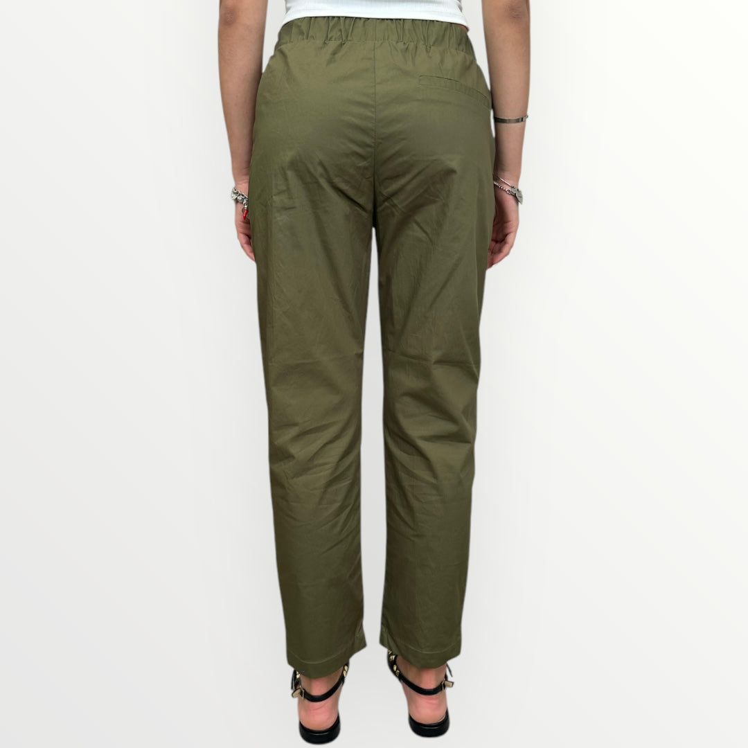 WHITE WISE - PANTALONE A SIGARETTA