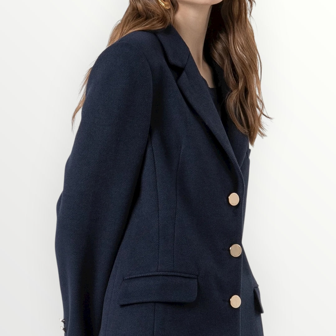 FRACOMINA - CAPPOTTO SLIM MONOPETTO