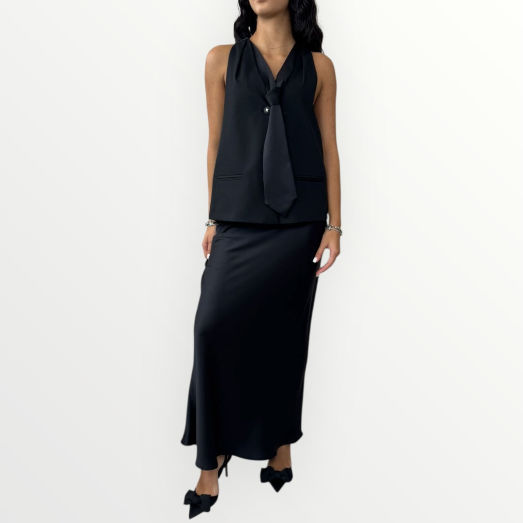 IMPERIAL - GILET CON CRAVATTINO