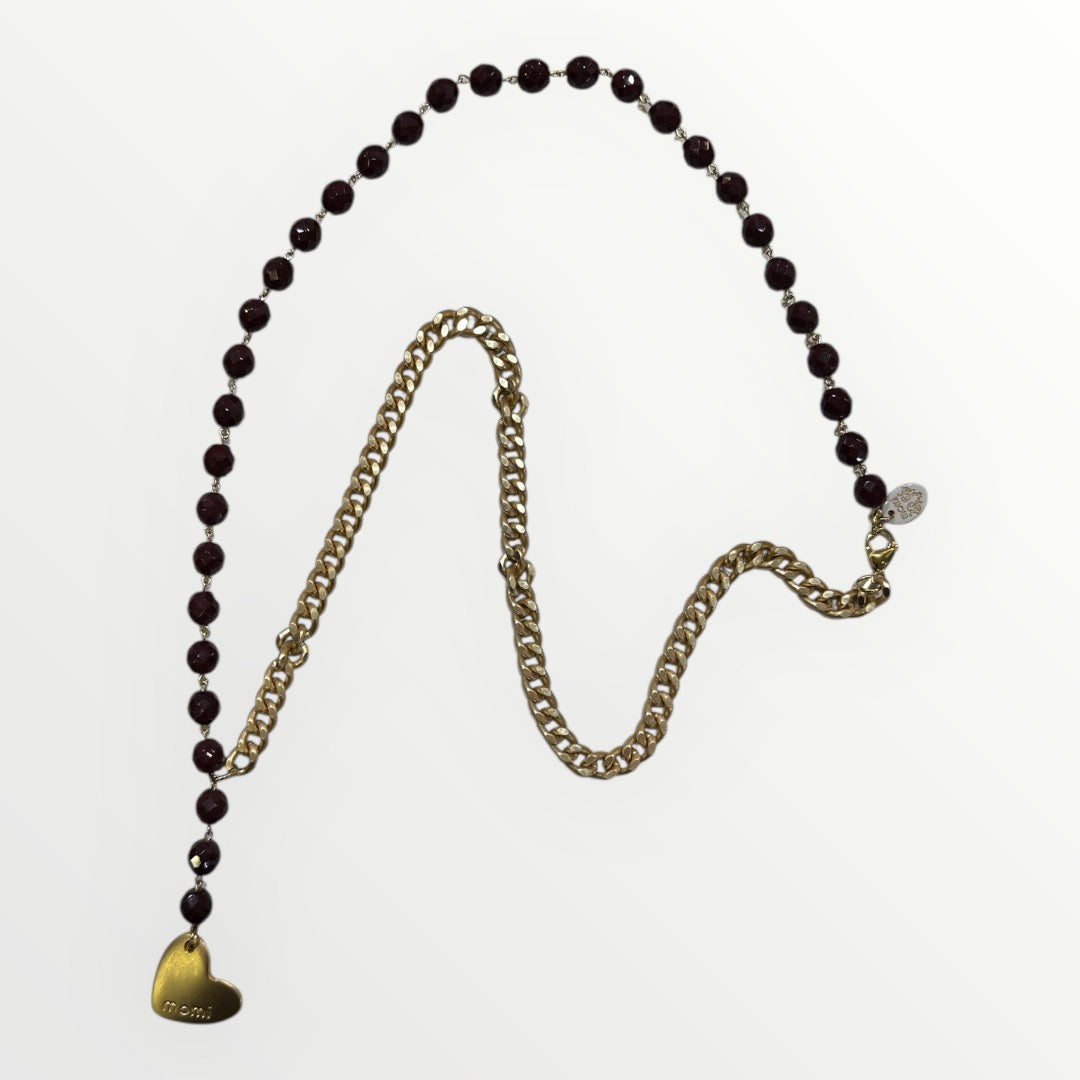 MOMI - COLLANA FRANCESCA LUNGA CUORE