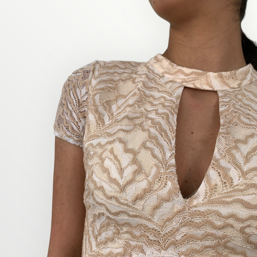 GUESS - MAGLIA IN PIZZO