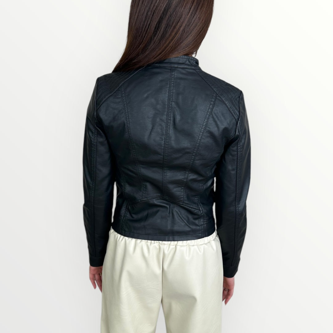 VERO MODA - GIACCA IN ECOPELLE