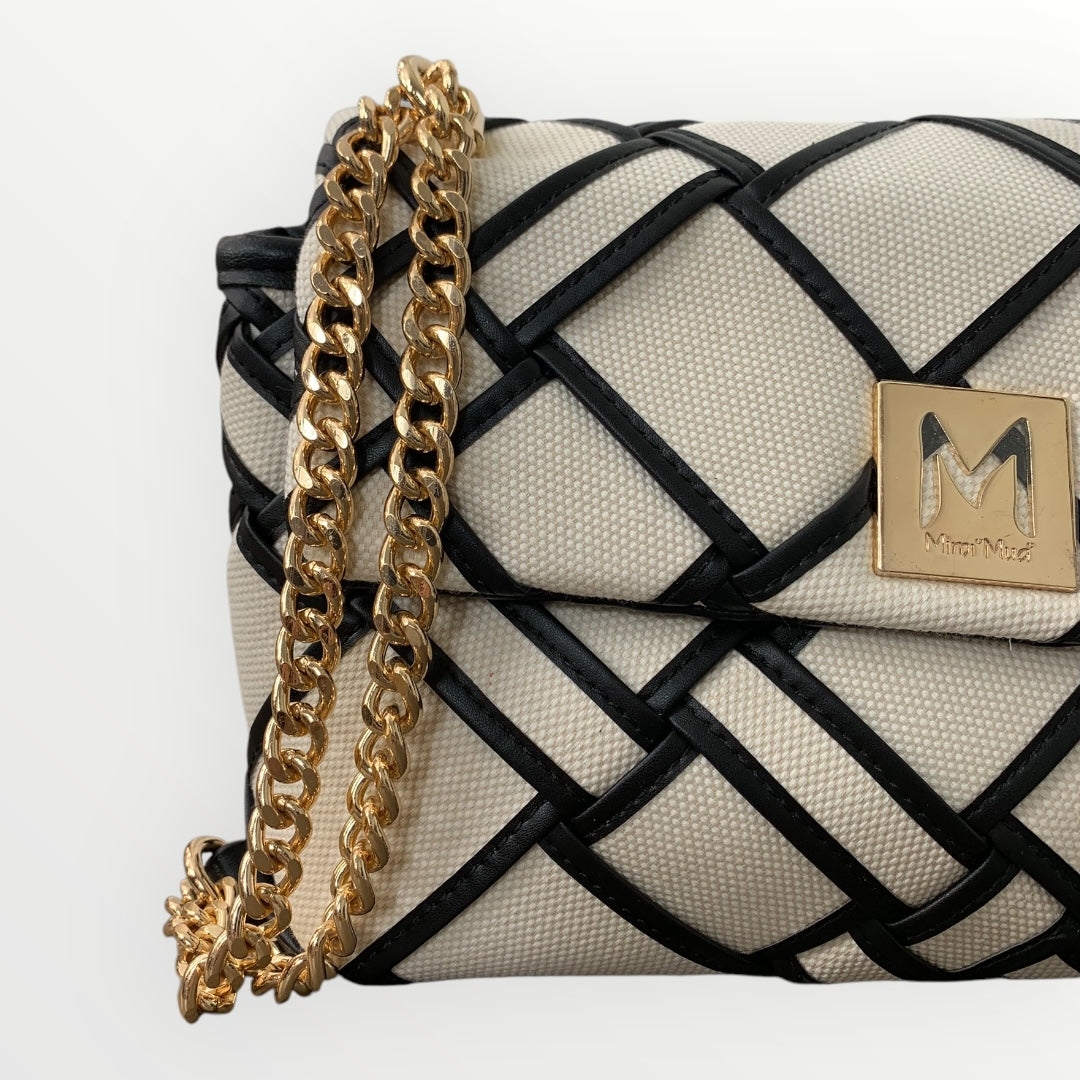MIMI' MUA' - BORSA EFFETTO INTRECCIATO