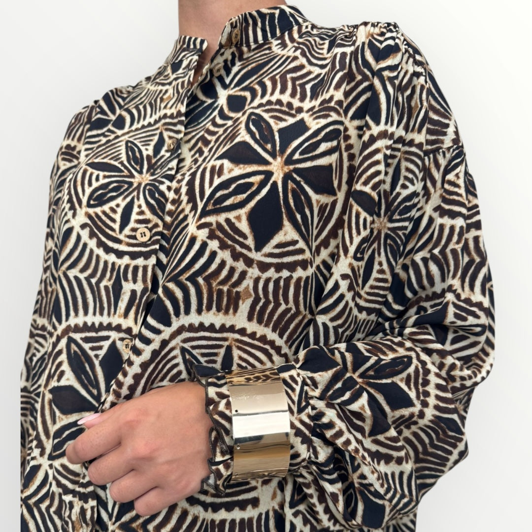 SOUVENIR - CAMICIA FANTASIA ETNICA