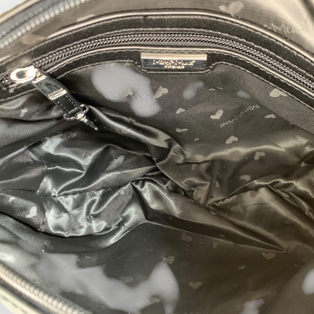 MIMI' MUA' - BORSA TRAFORATA CON BORCHIE