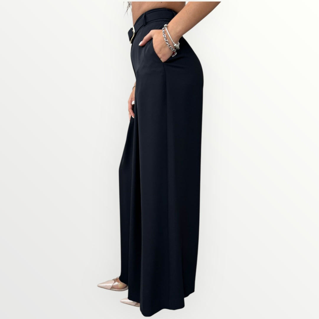 IMPERIAL - PANTALONE A PALAZZO CON PINCE