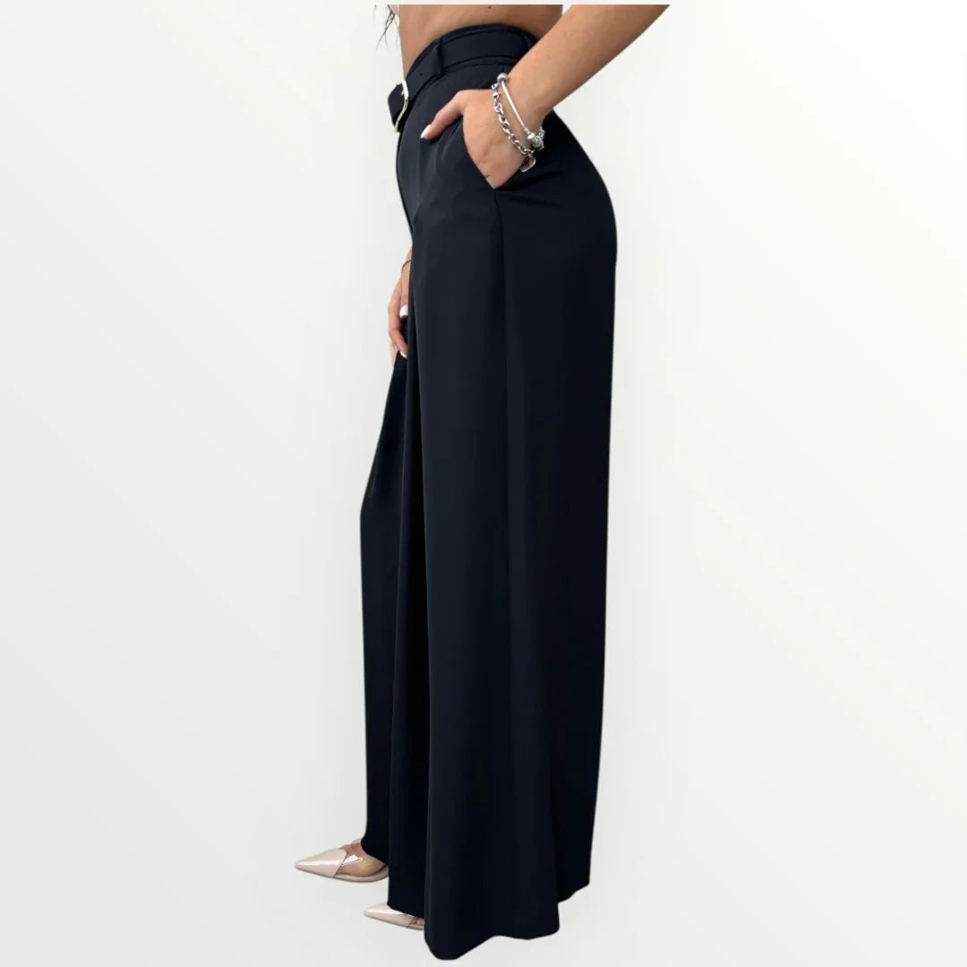 IMPERIAL - PANTALONE A PALAZZO CON PINCE