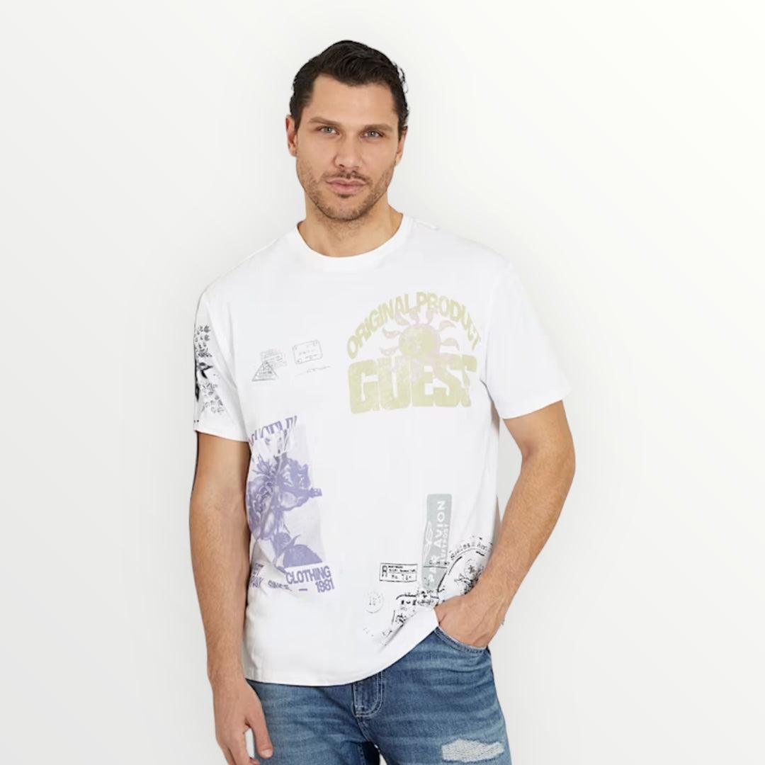 GUESS - T-SHIRT CON STAMPA - LOFT.73