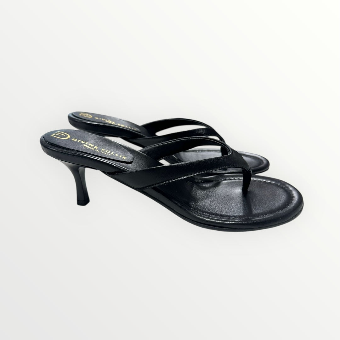 DIVINE FOLLIE - SANDALO INFRADITO CON TACCO