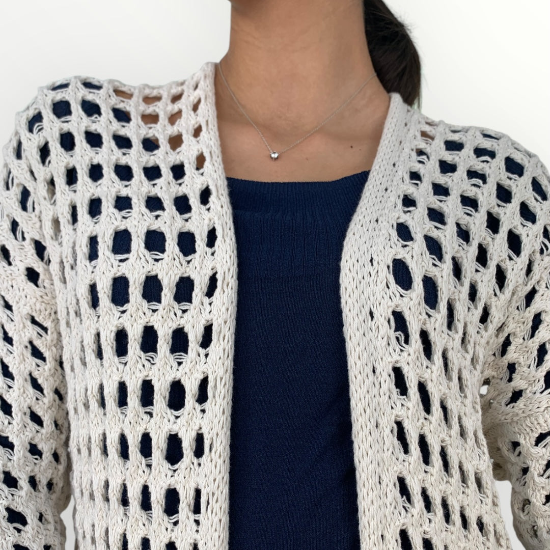 KING KONG - CARDIGAN TRAFORATO