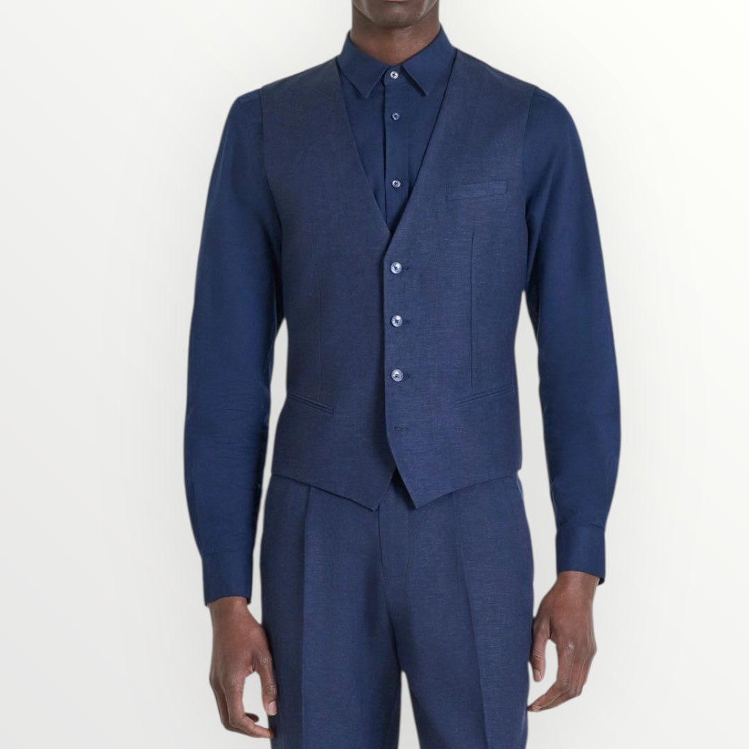 ANTONY MORATO - GILET IN MISTO LINO