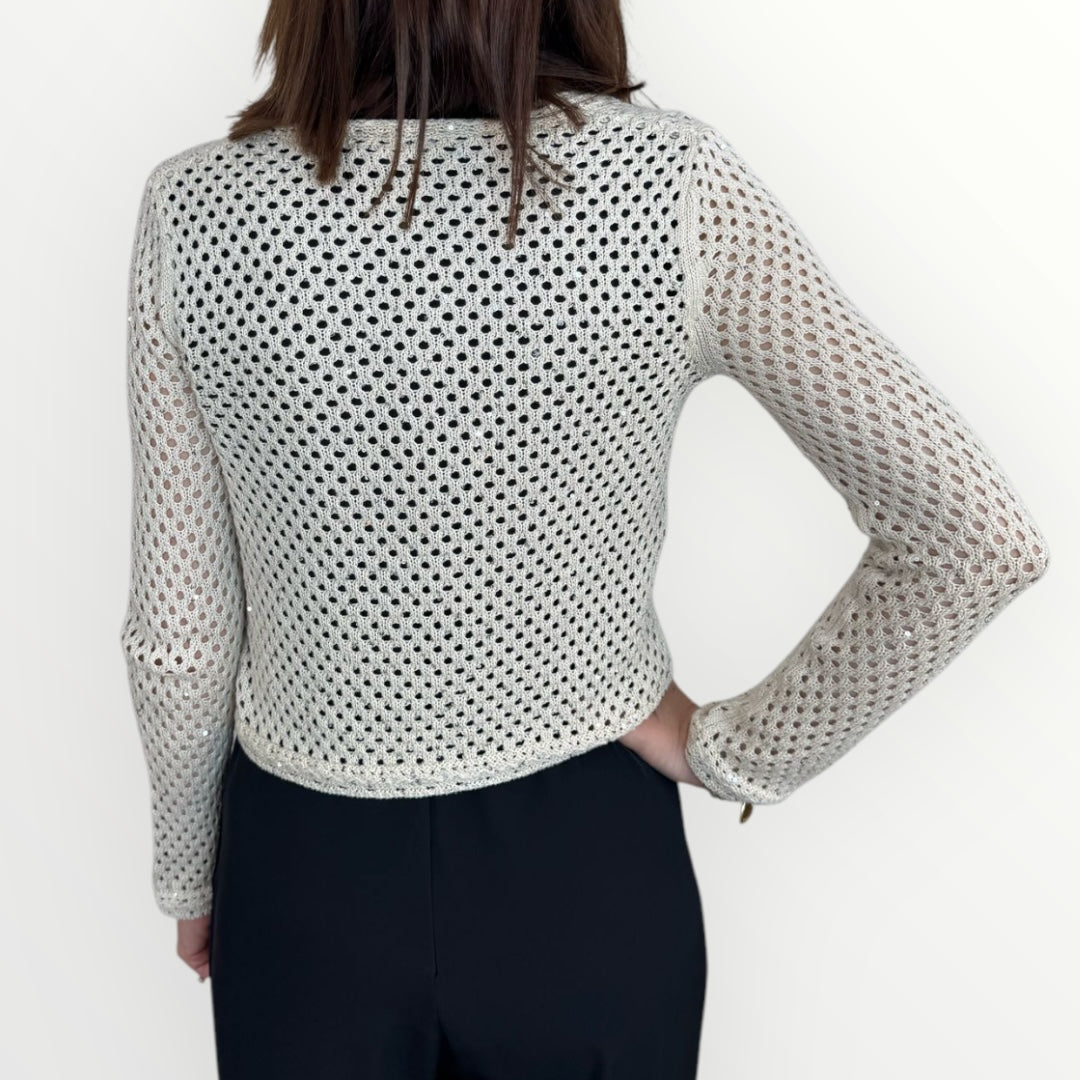 EMME MARELLA - CARDIGAN PLATA