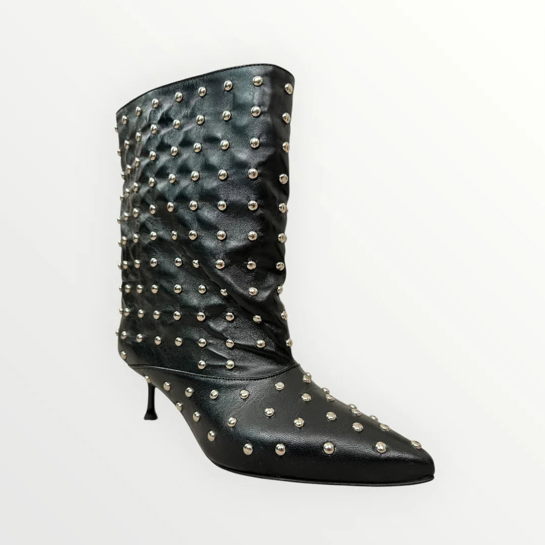 DIVINE FOLLIE - STIVALETTO CON BORCHIE