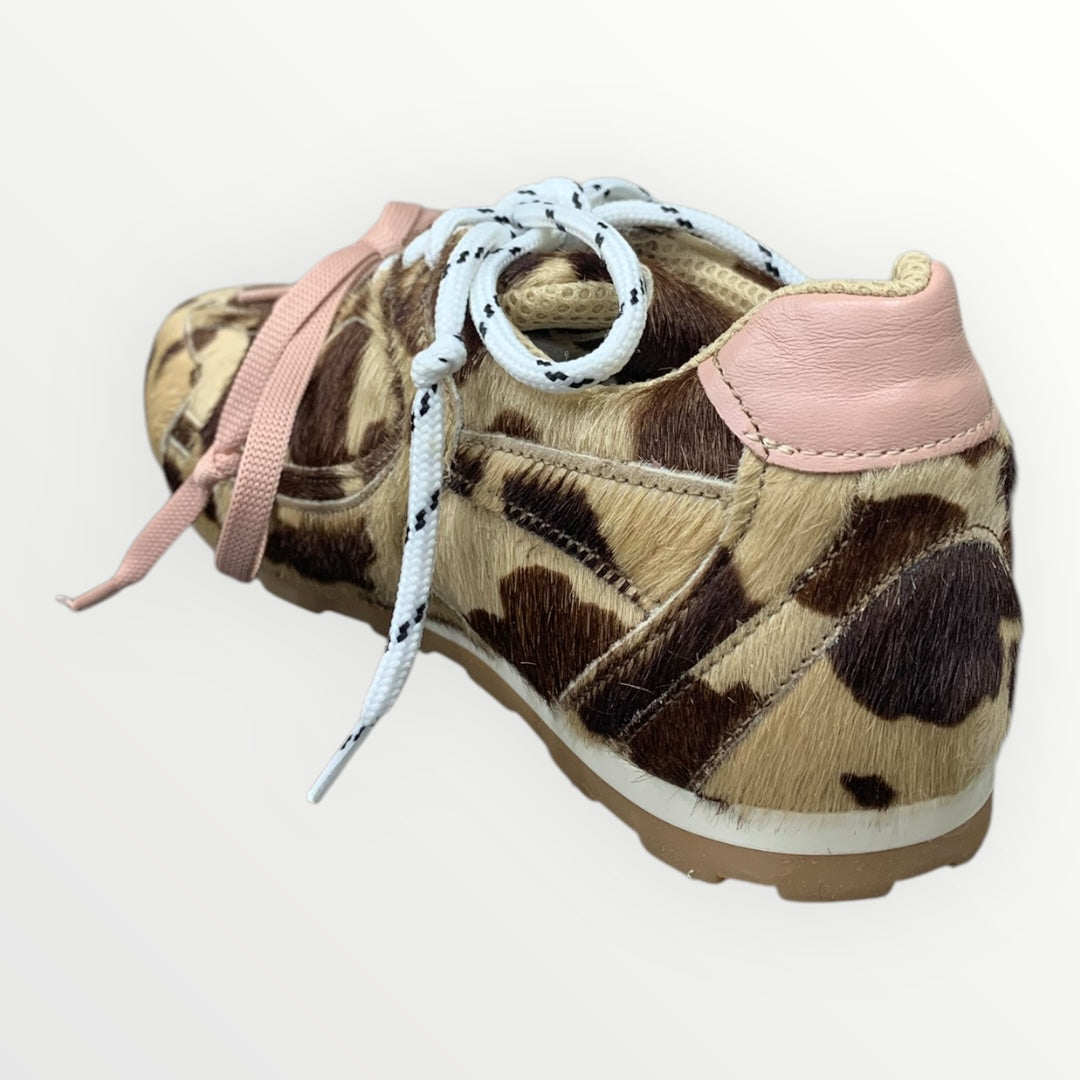 DIVINE FOLLIE - SNEAKER MACULATE CON LACCI BICOLOR