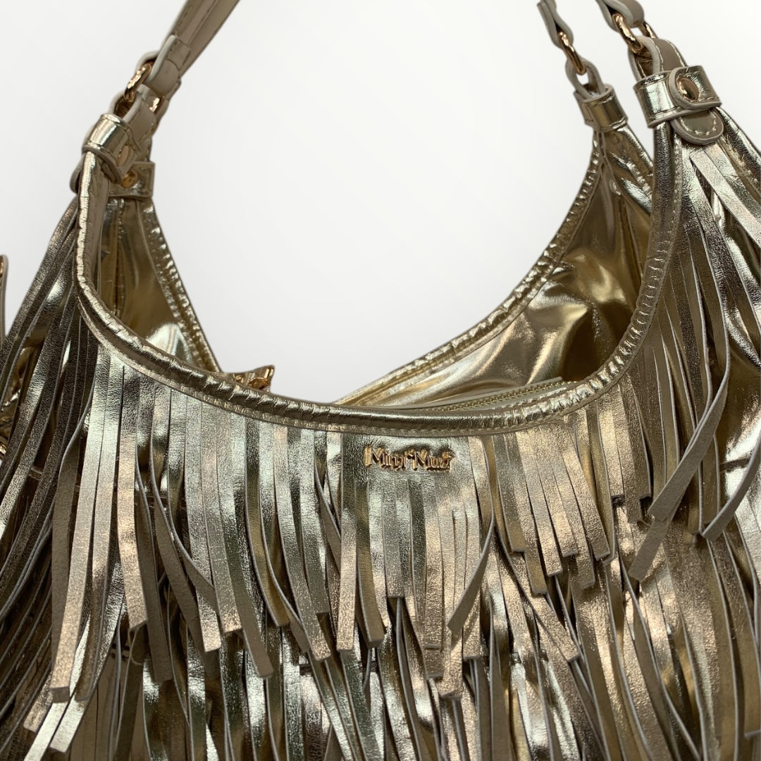 MIMI' MUA' - BORSA GRANDE CON FRANGE