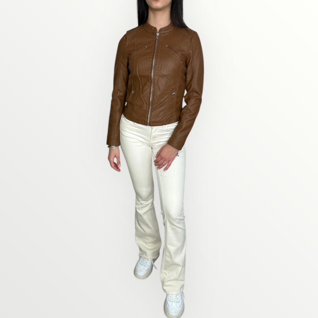 VERO MODA - GIACCA IN ECOPELLE