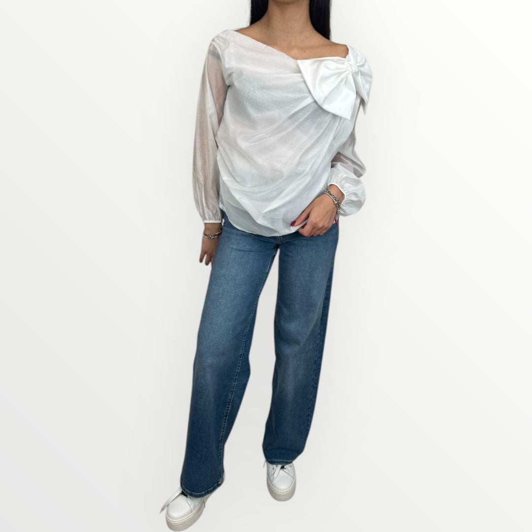 MOTEL - CAMICIA CON FIOCCO