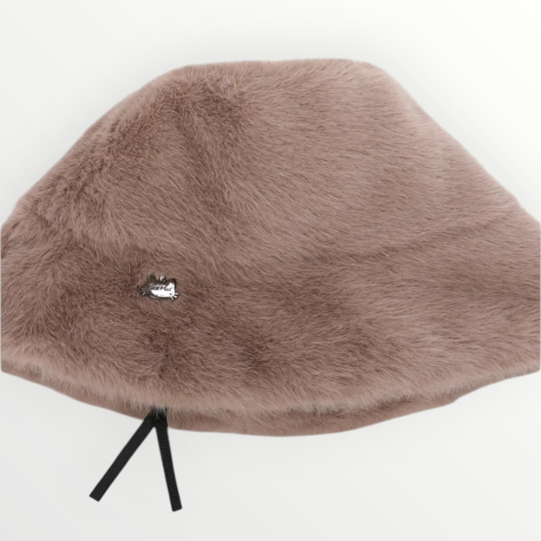 MIMI' MUA' - CAPPELLO CLOCHE CON PELO MORBIDO