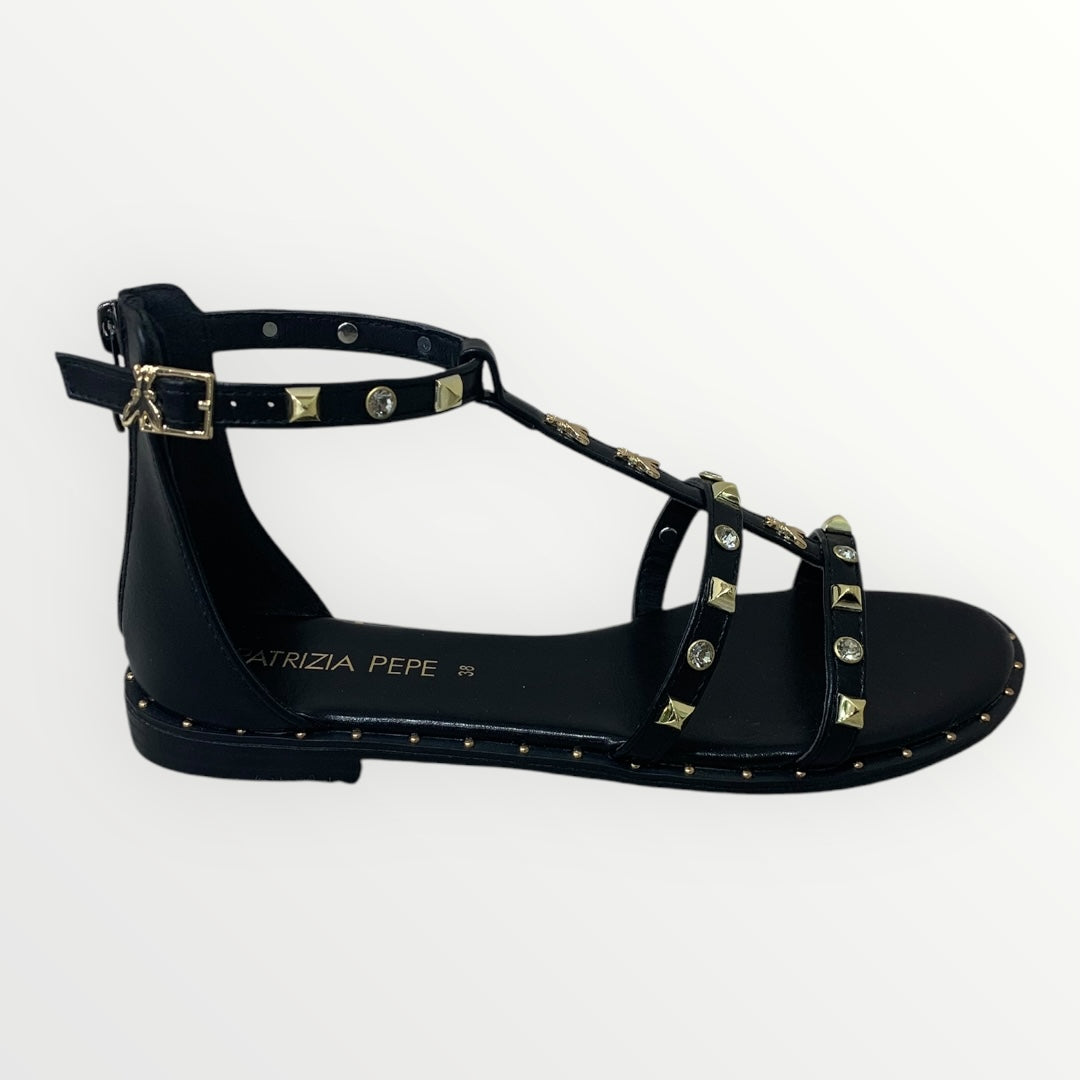 PATRIZIA PEPE - SANDALO CON BORCHIE