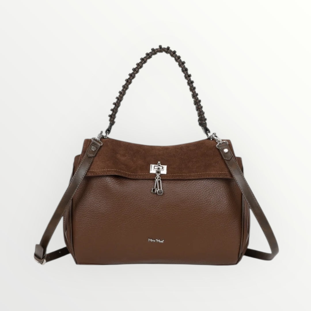 MIMI MUA' - BORSA CON DETTAGLIO IN SUEDE