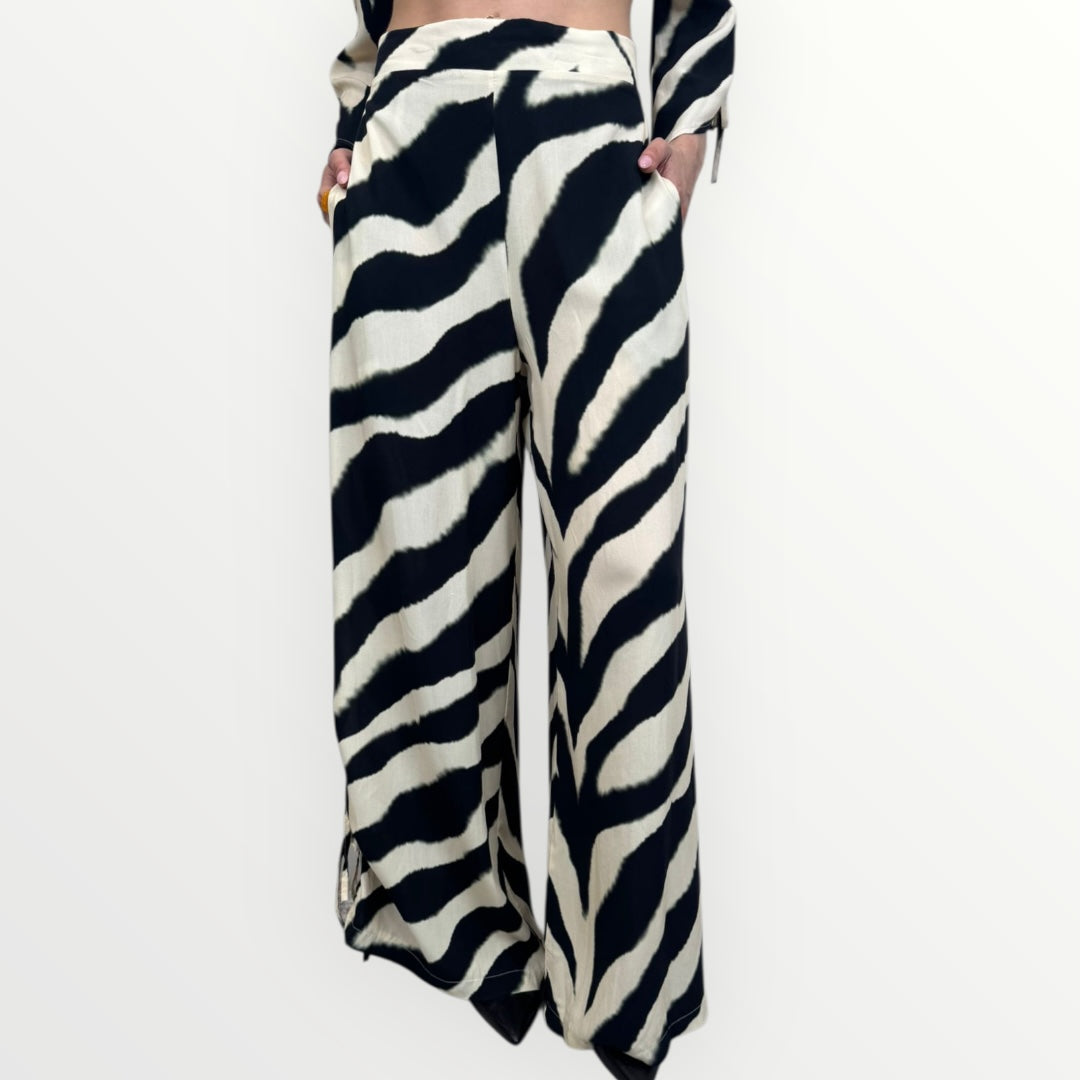 HAVEONE - PANTALONE CON LACCETTI