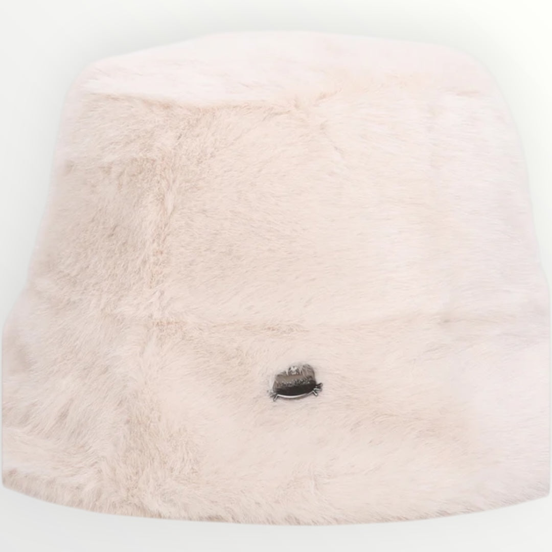 MIMI' MUA' - CAPPELLO CLOCHE CON PELO MORBIDO