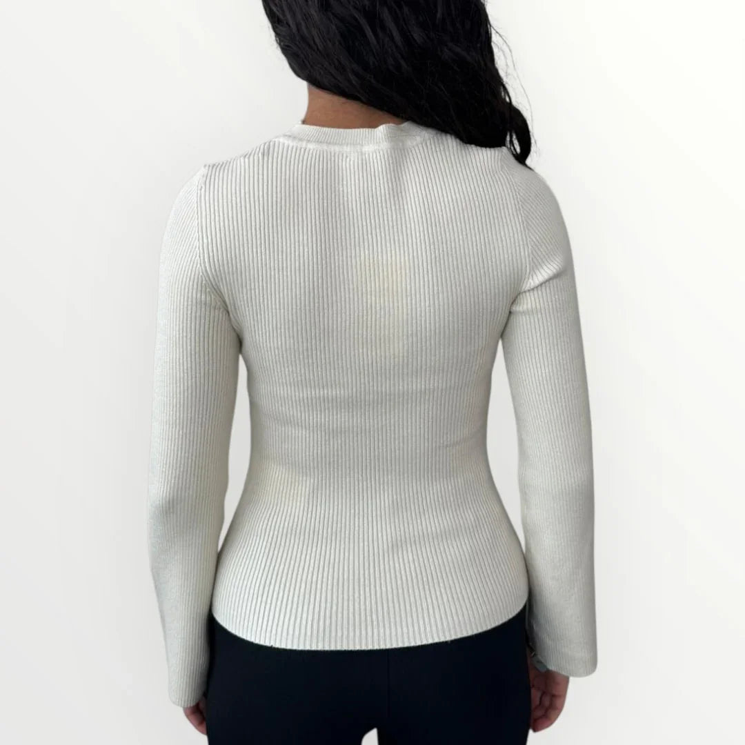 ONLY - MAGLIA A COSTINE