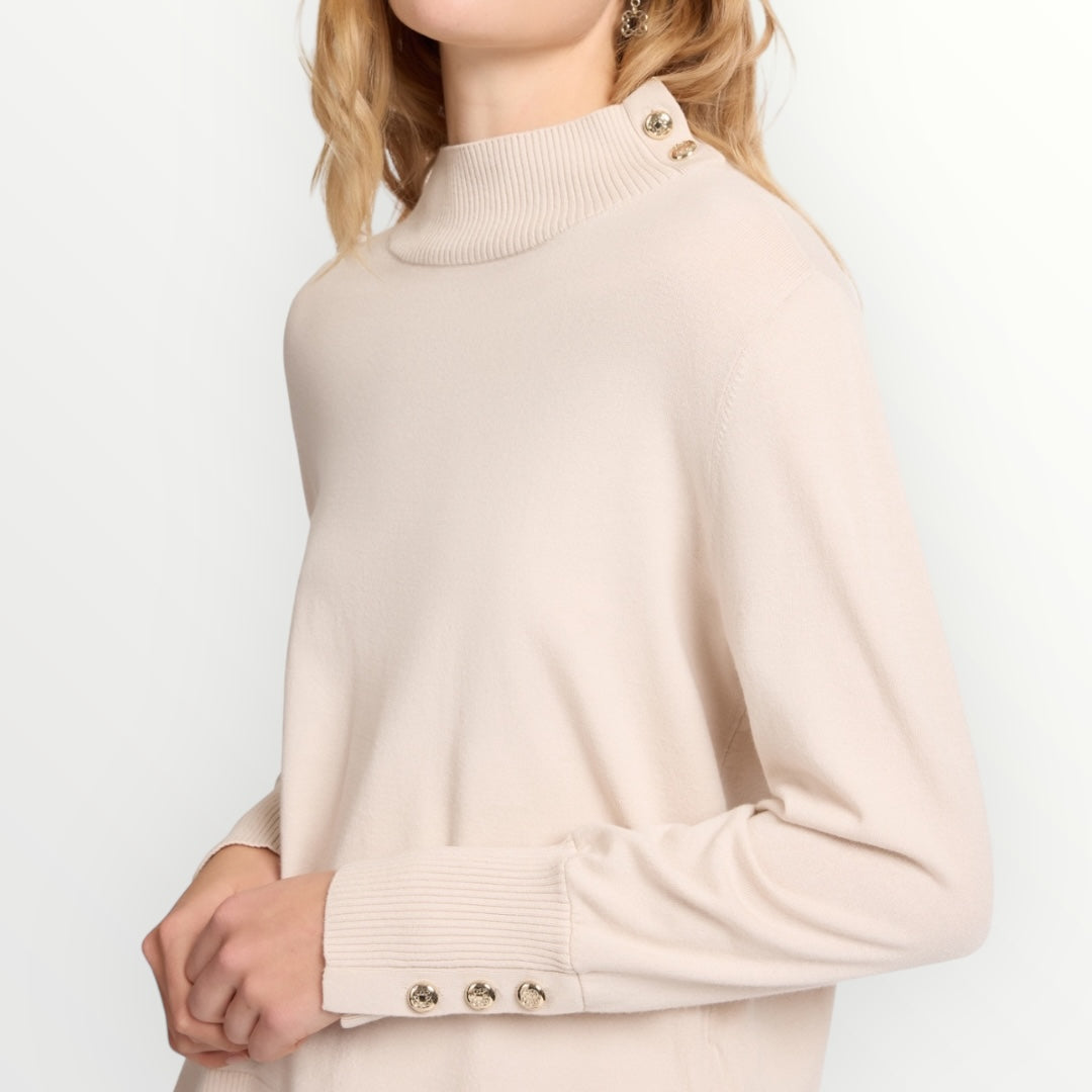 ELENA MIRO' - MAGLIA CON BOTTONI