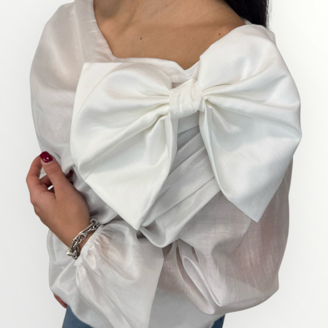 MOTEL - CAMICIA CON FIOCCO