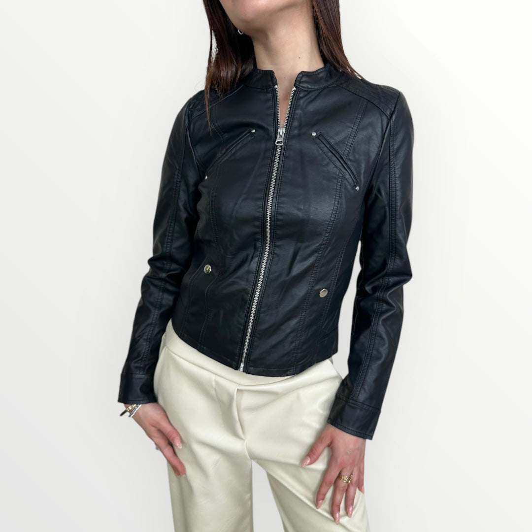 VERO MODA - GIACCA IN ECOPELLE