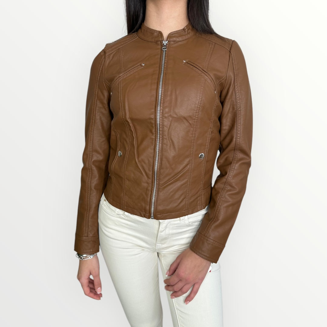 VERO MODA - GIACCA IN ECOPELLE