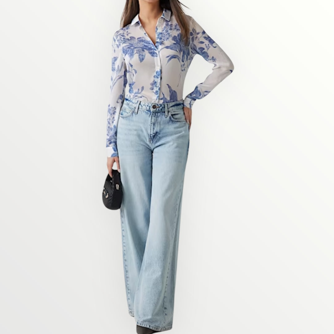 GUESS - CAMICIA CON STAMPE