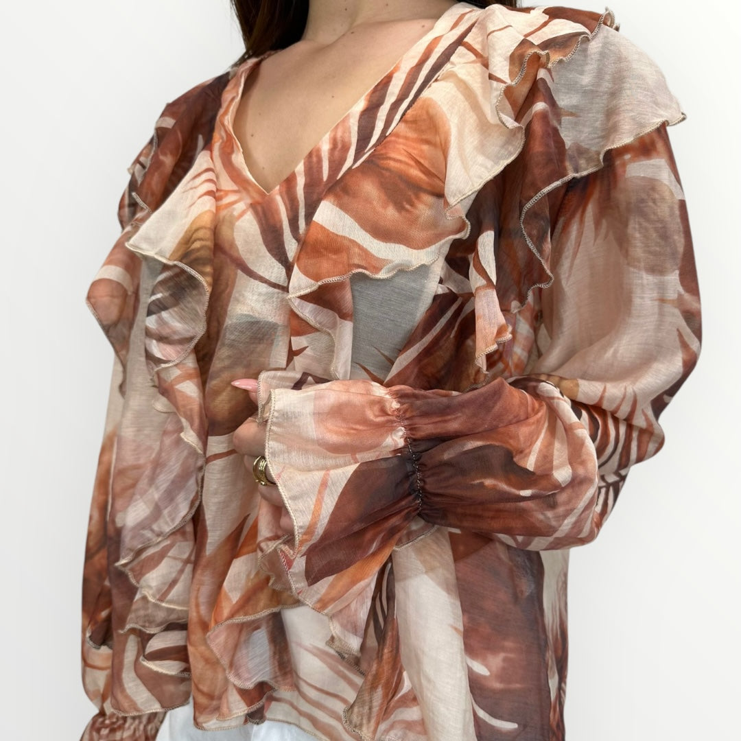 HAVEONE - CAMICIA FANTASIA FORESTA
